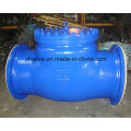 DIN Standard Cast Steel Wcb Flange End Swing Check Valve